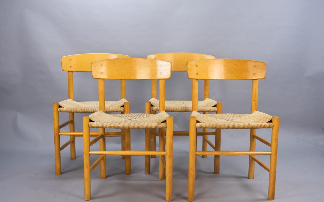 J39 chairs by Børge Mogensen