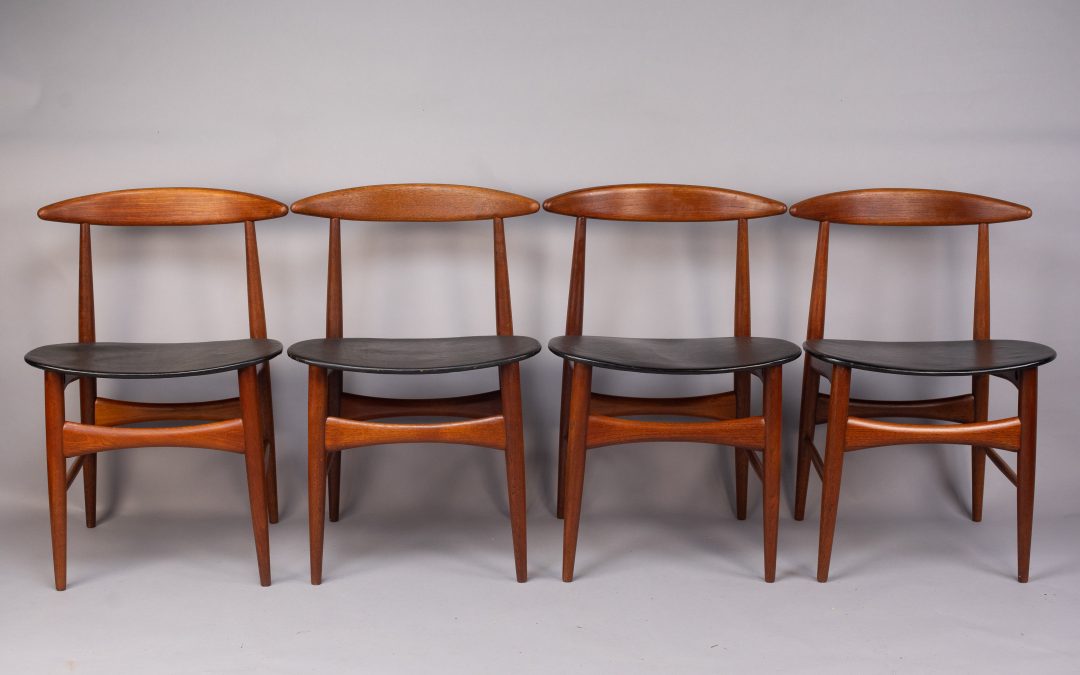 Mogens Kold dining chairs 1960s