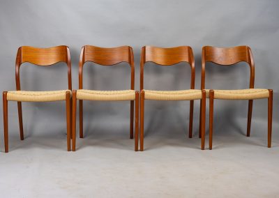 Model 71 dining chairs N. O. Møller