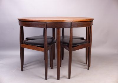 Dining set ‘Roundette’ by Hans Olsen for Frem Røjle
