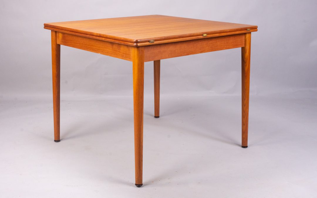 Teak dining table Troeds Sweden 1960s