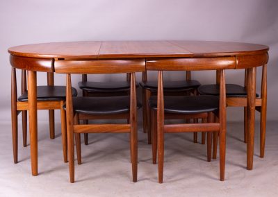 Roundette dining set Hans Olsen for Frem Røjle