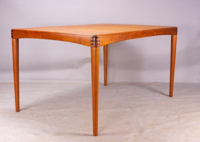 Danish teak dining table Bramin 1968