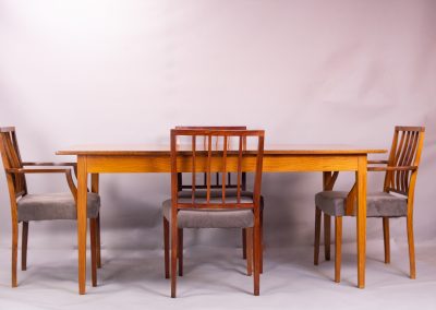Archie Shine rosewood dining set