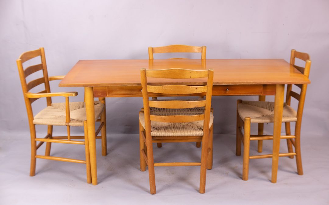 1950s table & chairs Nordiska Kompaniet