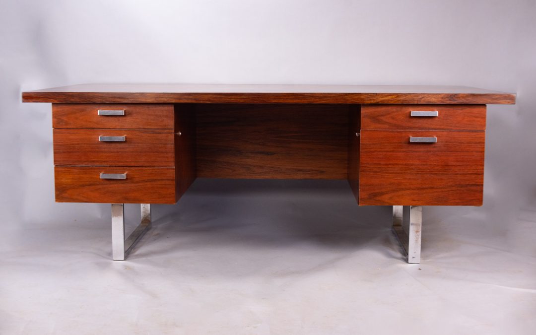 Gordon Russell rosewood desk 1970s