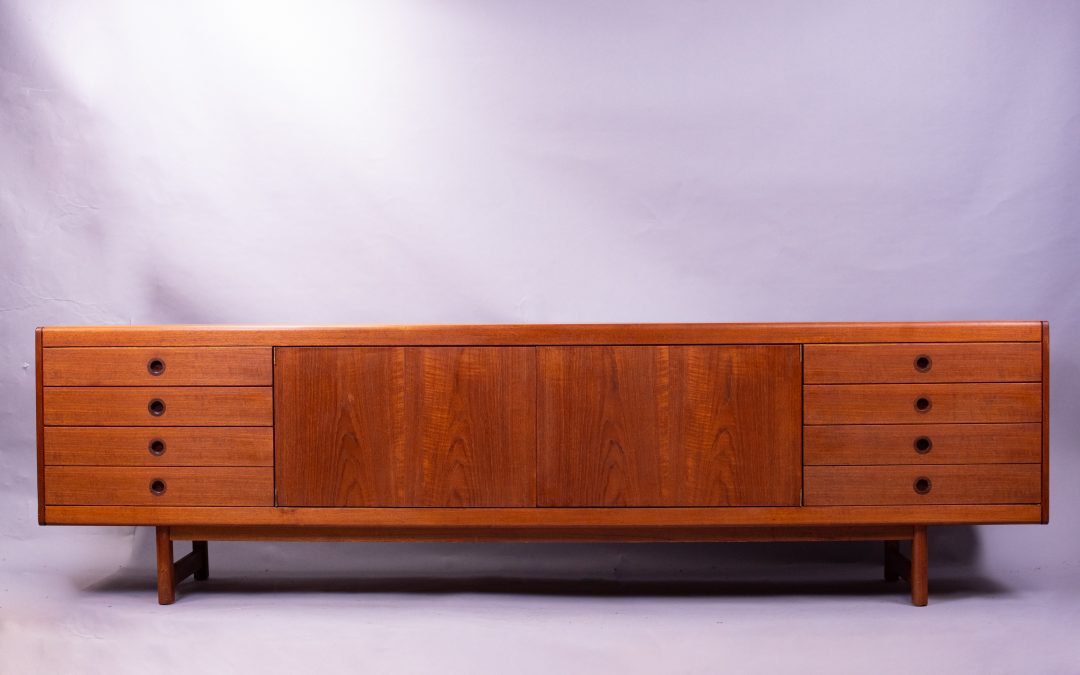 ‘Gloucester’ teak sideboard Archie Shine