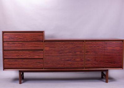 Vintage asymmetrical sideboard 1950s
