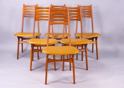 Teak dining chairs Boltinge Stolefabrik