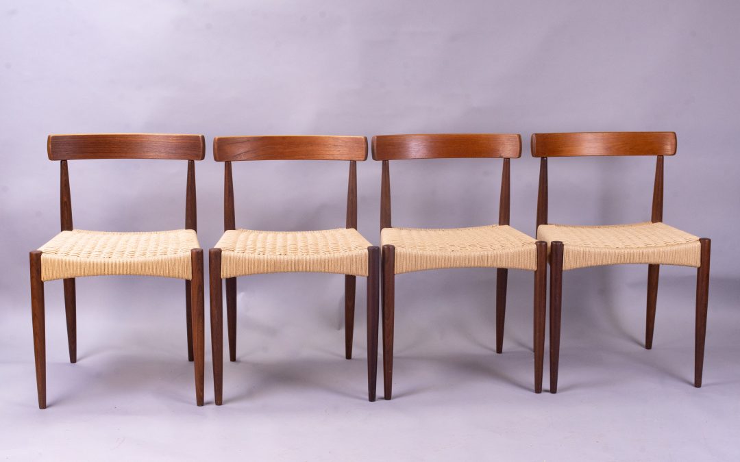 Mogens Kold dining chairs 1960s