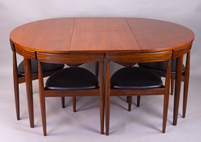 Hans Olsen dining set Frem Rojle